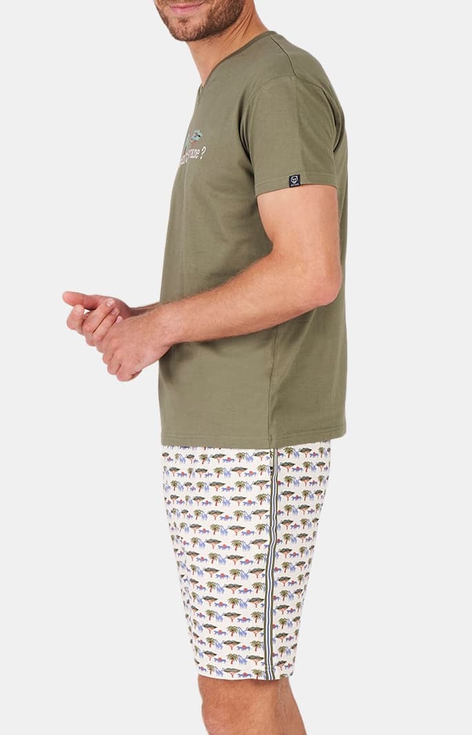 arthur-bob-comment-savane-pyjashort-homme-multicolore image 4