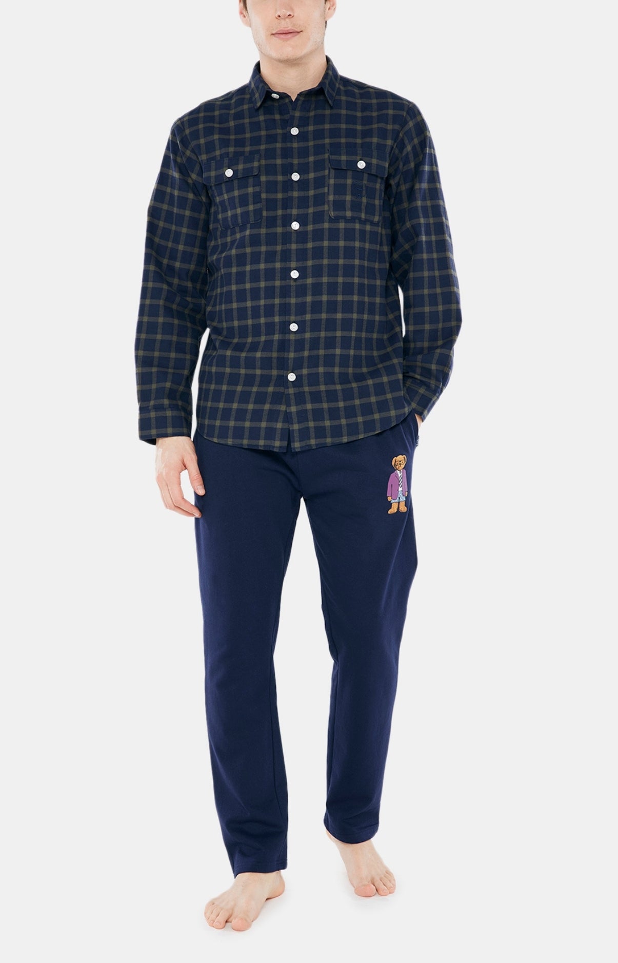 arthur-bob-sam-surchemise-kaki-pilou-manches-longues image 2