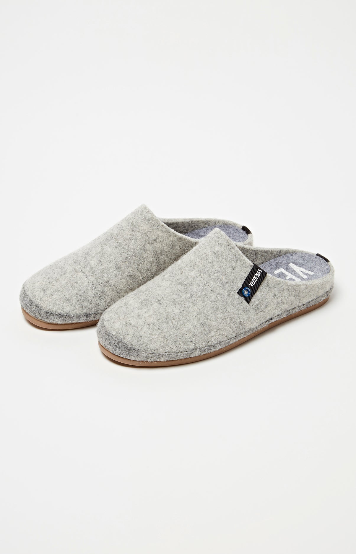arthur-bob-mules-feutre-gris-laine-pointure-42 image 1