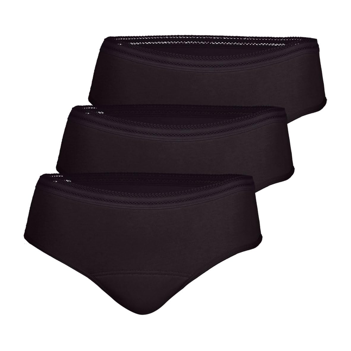 athena-dailyz-lot-3-culottes-menstruelles-xs-noir image 1