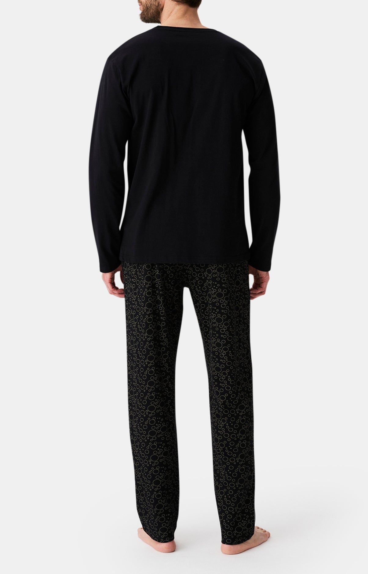arthur-bob-noctambulles-pyjama-homme-coton-noir image 6