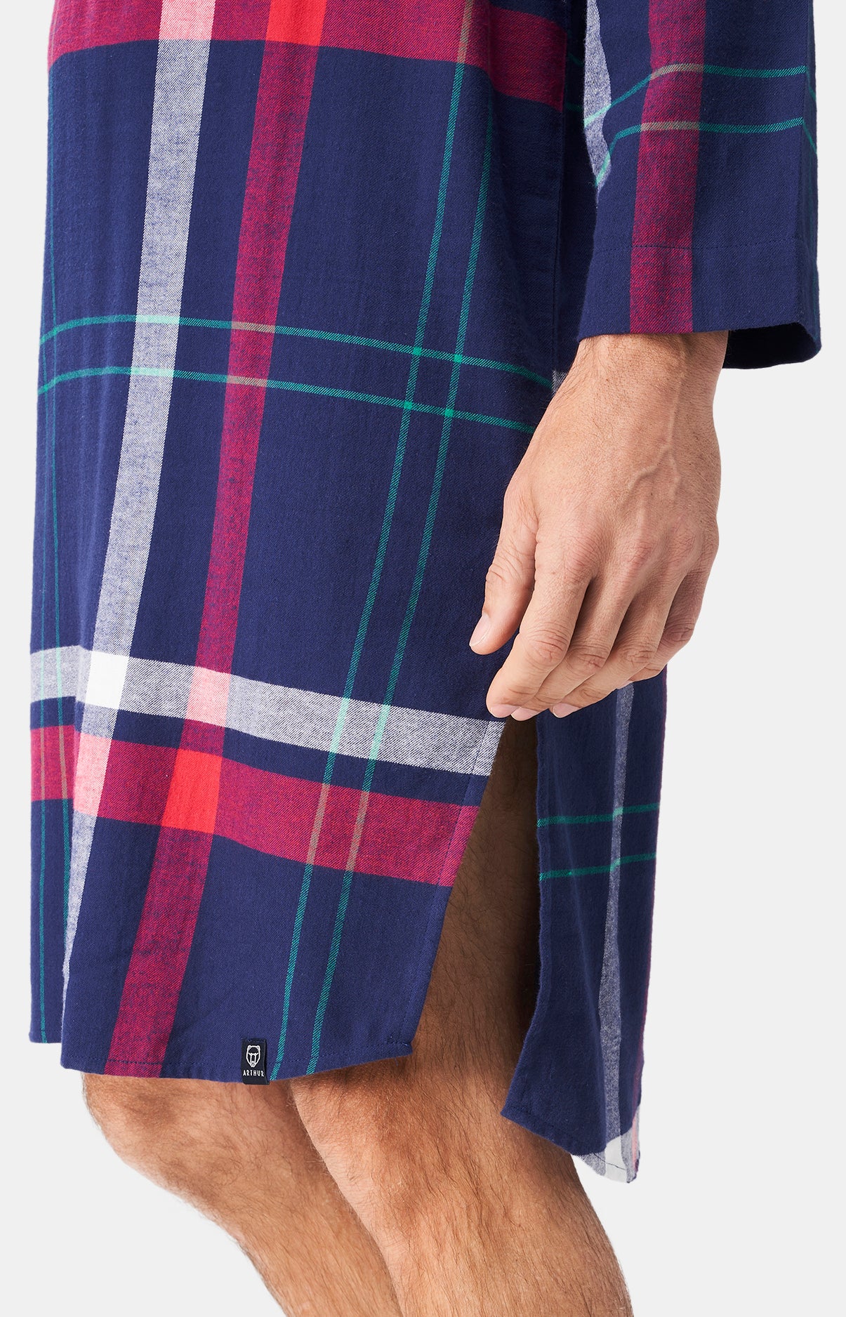arthur-bob-hugo-chemise-de-nuit-pilou-marine image 5