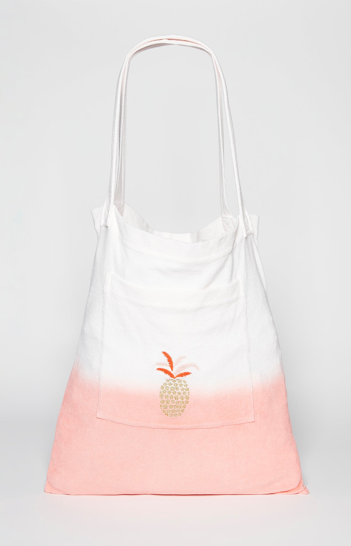 arthur-bob-sac-de-plage-tie-dye-rose-coton image 1