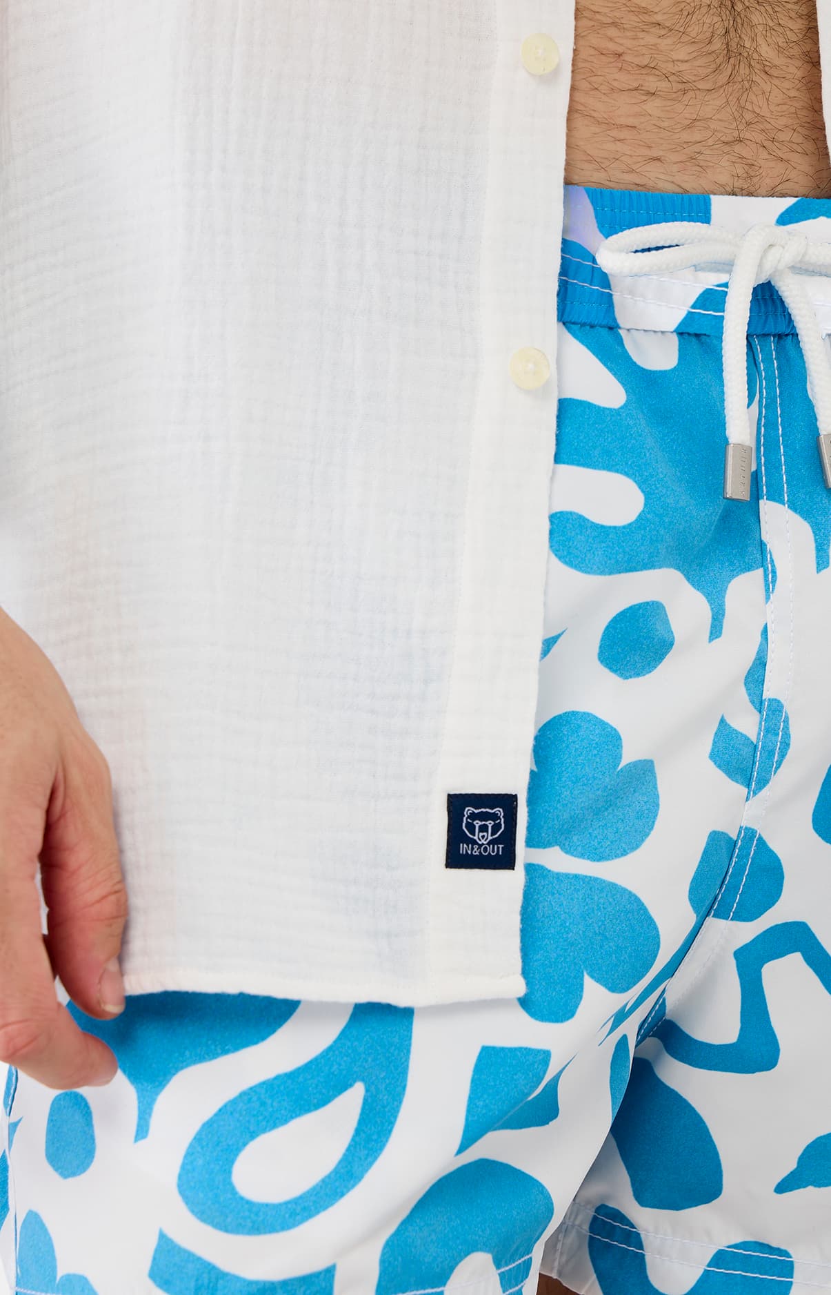 arthur-bob-chemise-gaze-coton-blanc-manches-longues image 7