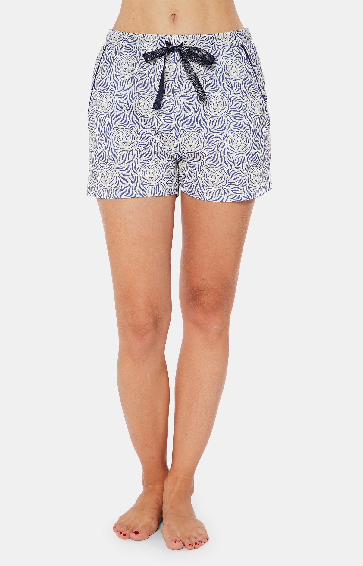 arthur-bob-tigre-short-nuit-bleu-roi-coton-bio image 4