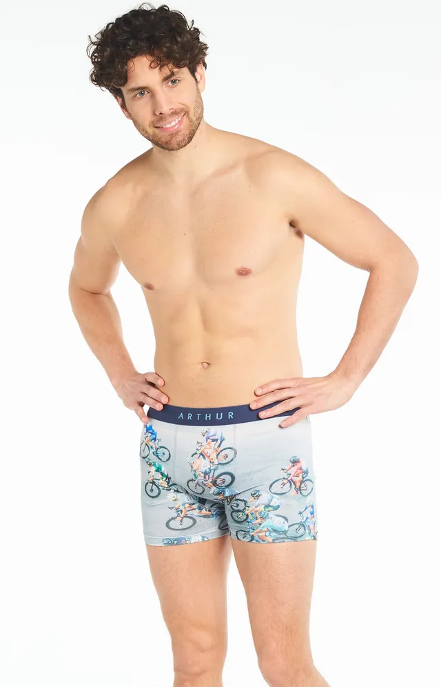 arthur-bob-tour-de-france-boxer-multicolore-polyester image 1