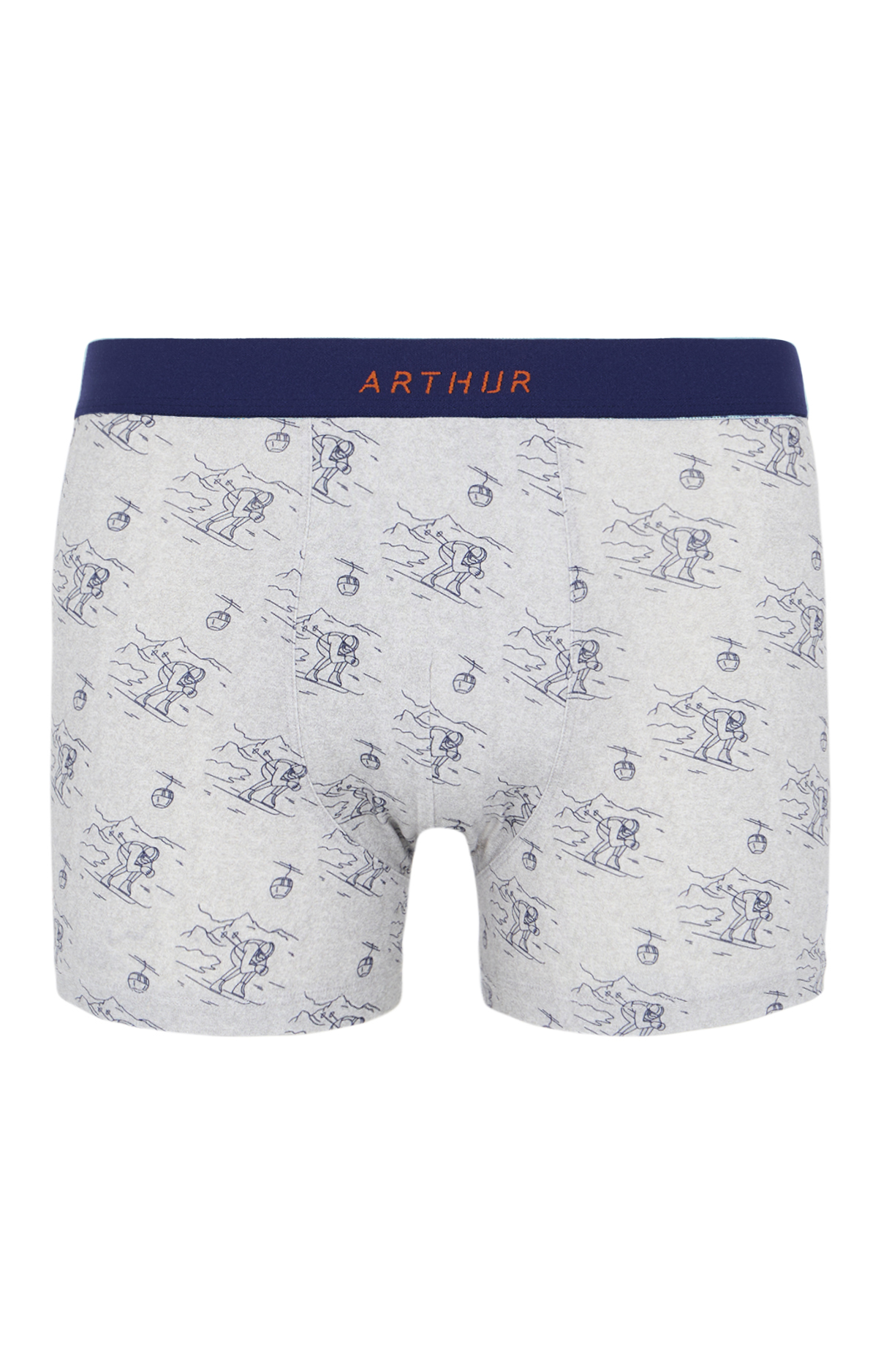 arthur-bob-tout-schuss-boxer-coton-bio-gris image 3