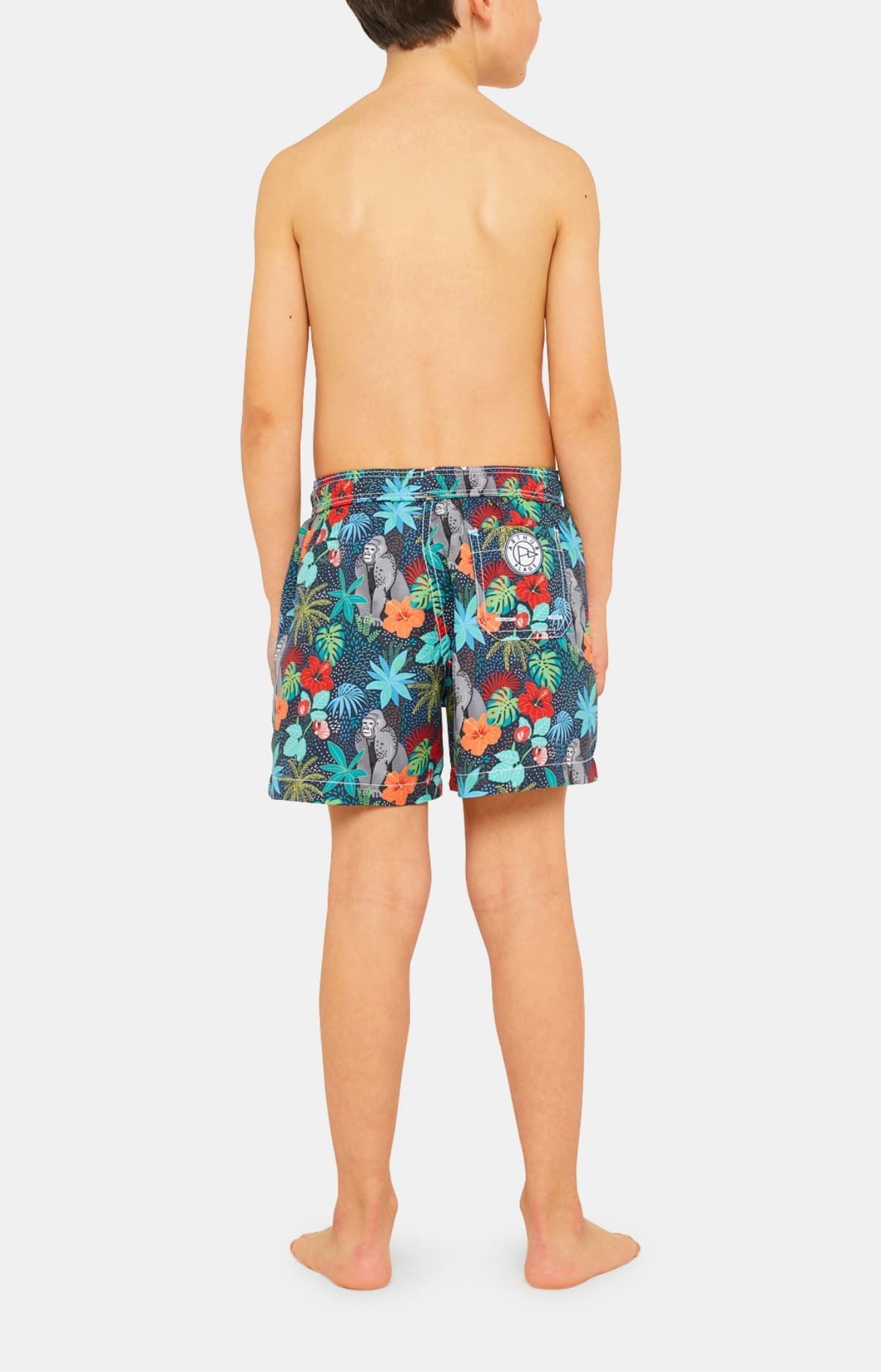 arthur-bob-short-de-bain-enfant-jungle-bleu-4a-16a image 5