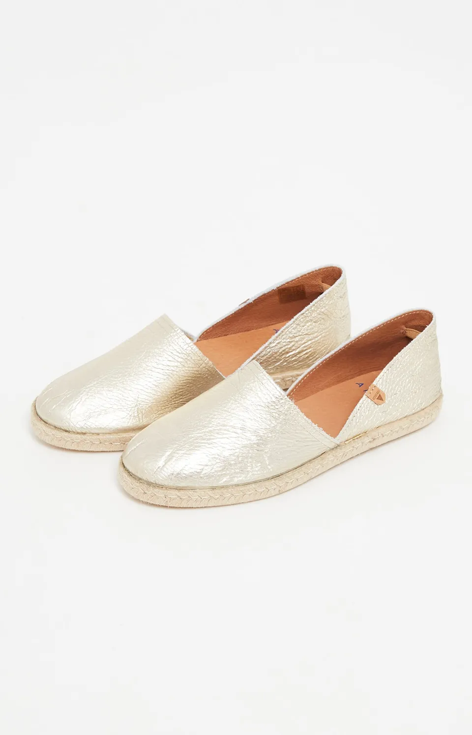 arthur-bob-unies-espadrilles-gold-toile-estivale image 1