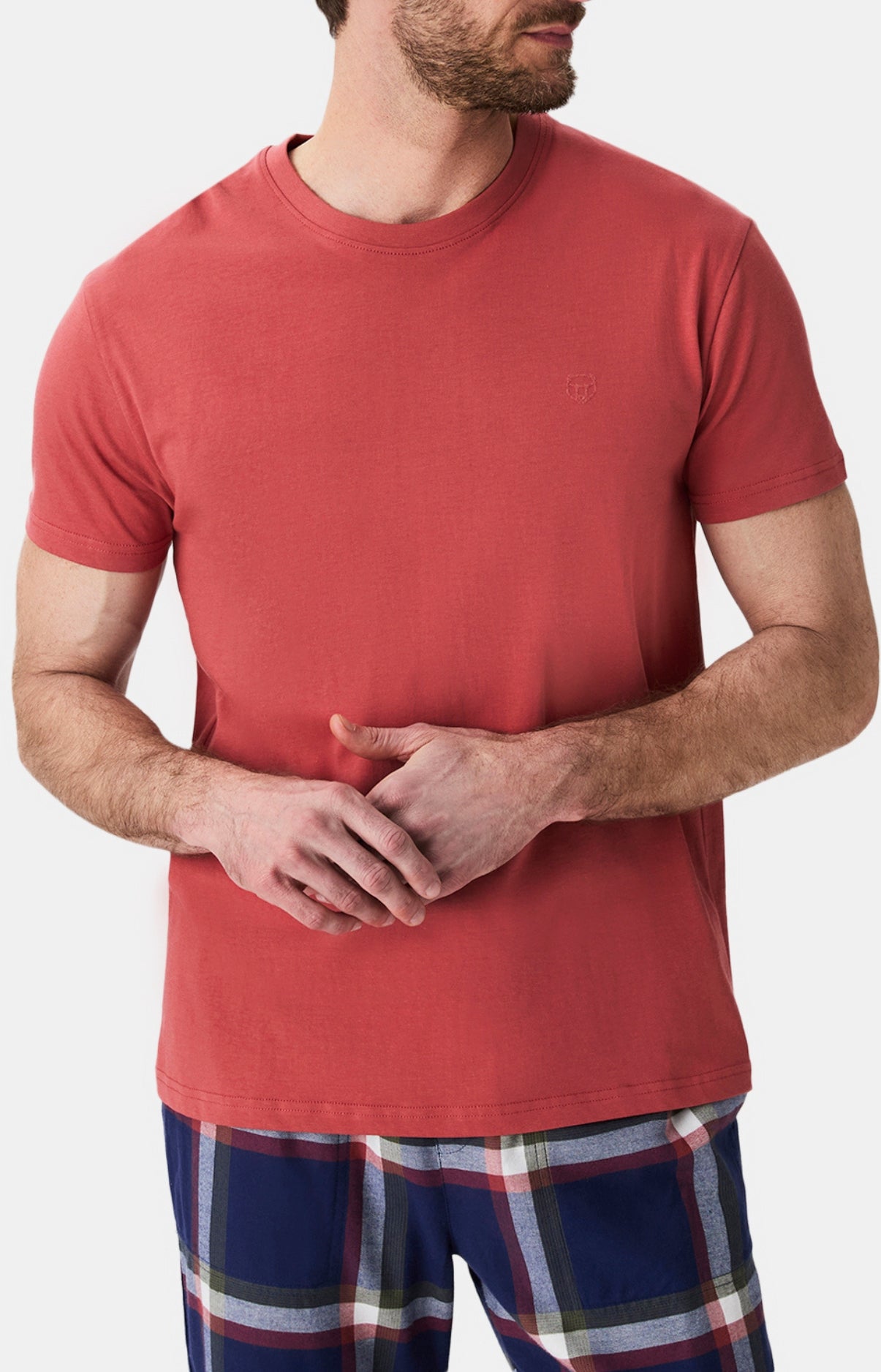 arthur-bob-terracotta-tee-shirt-homme-coton-bio image 4