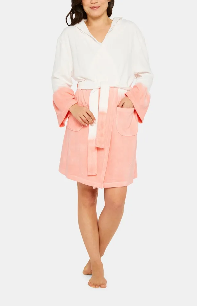 arthur-bob-tie-dye-peignoir-rose-40-42-coton image 1