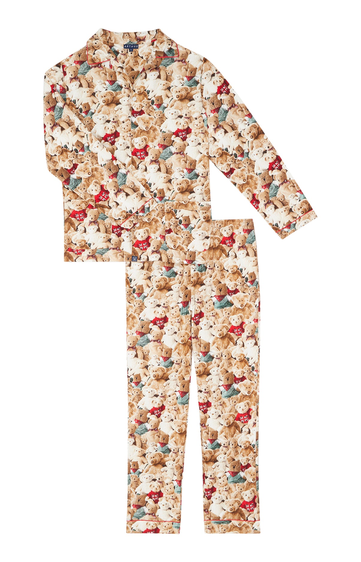 arthur-bob-pyjama-monsieur-teddy-pilou-brun-homme image 3