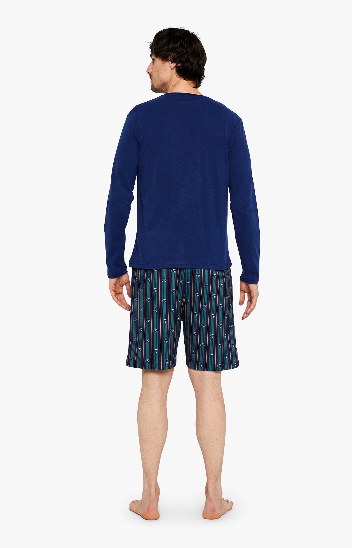 arthur-bob-pyjashort-2cv-infatiguable-pyjama-marine image 4