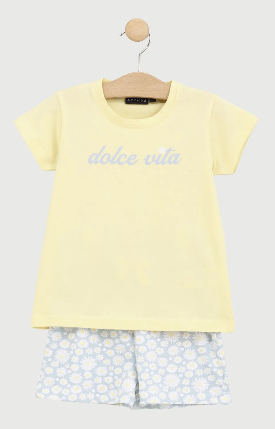arthur-bob-dolce-vita-pyjashort-enfant-ciel-coton image 1