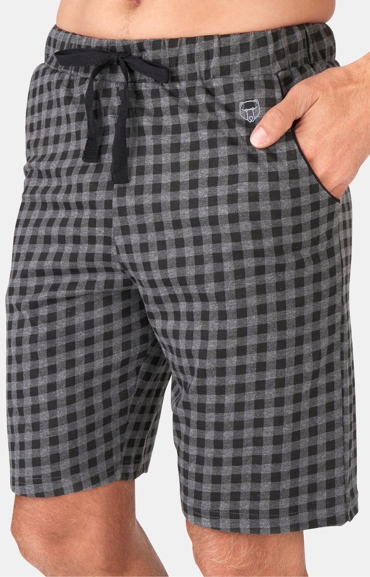 arthur-bob-karl-pyjashort-homme-coton-bio-gris image 4
