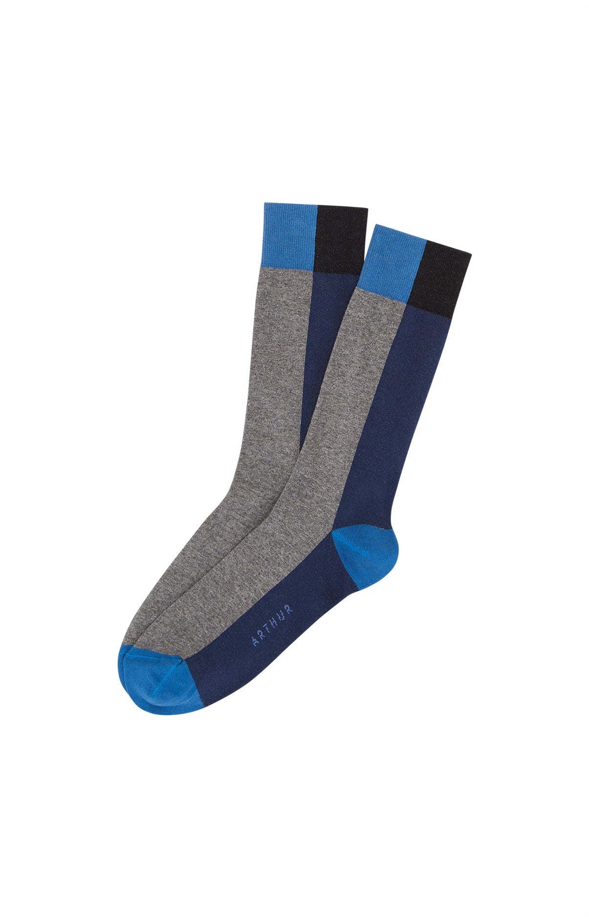 arthur-bob-bi-go-t-chaussettes-coton-gris-40-46 image 1