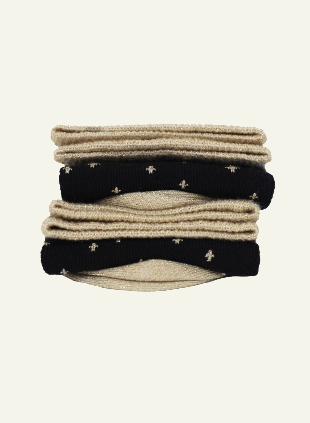 archiduchesse-fantaisie-ciel-toil-chaussettes-36-41-lurex-dor image 1