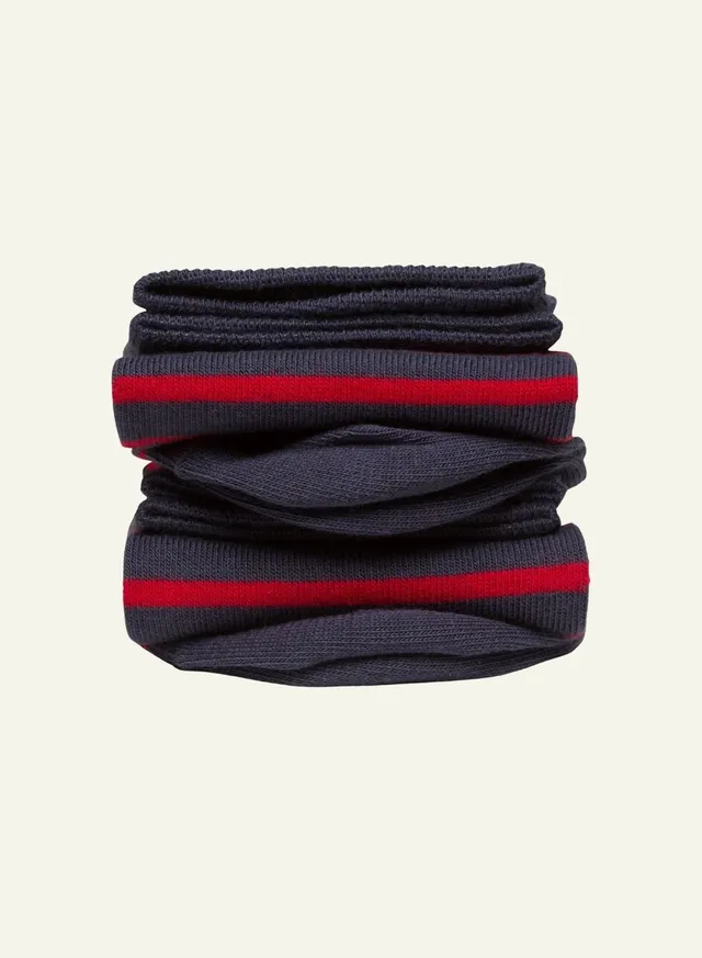 archiduchesse-fantaisie-sainte-marine-chaussettes-36-41-rayures-bleu image 1