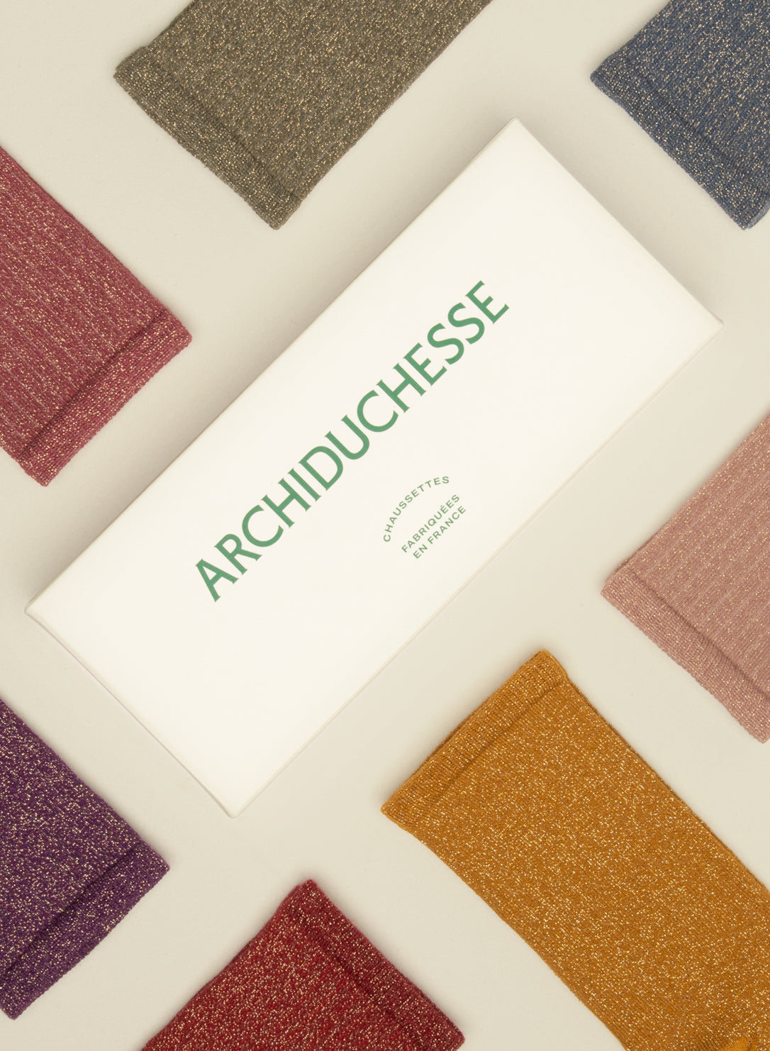 archiduchesse-paillet-e-semainier-hiver-chaussettes-lurex-36-41 image 2