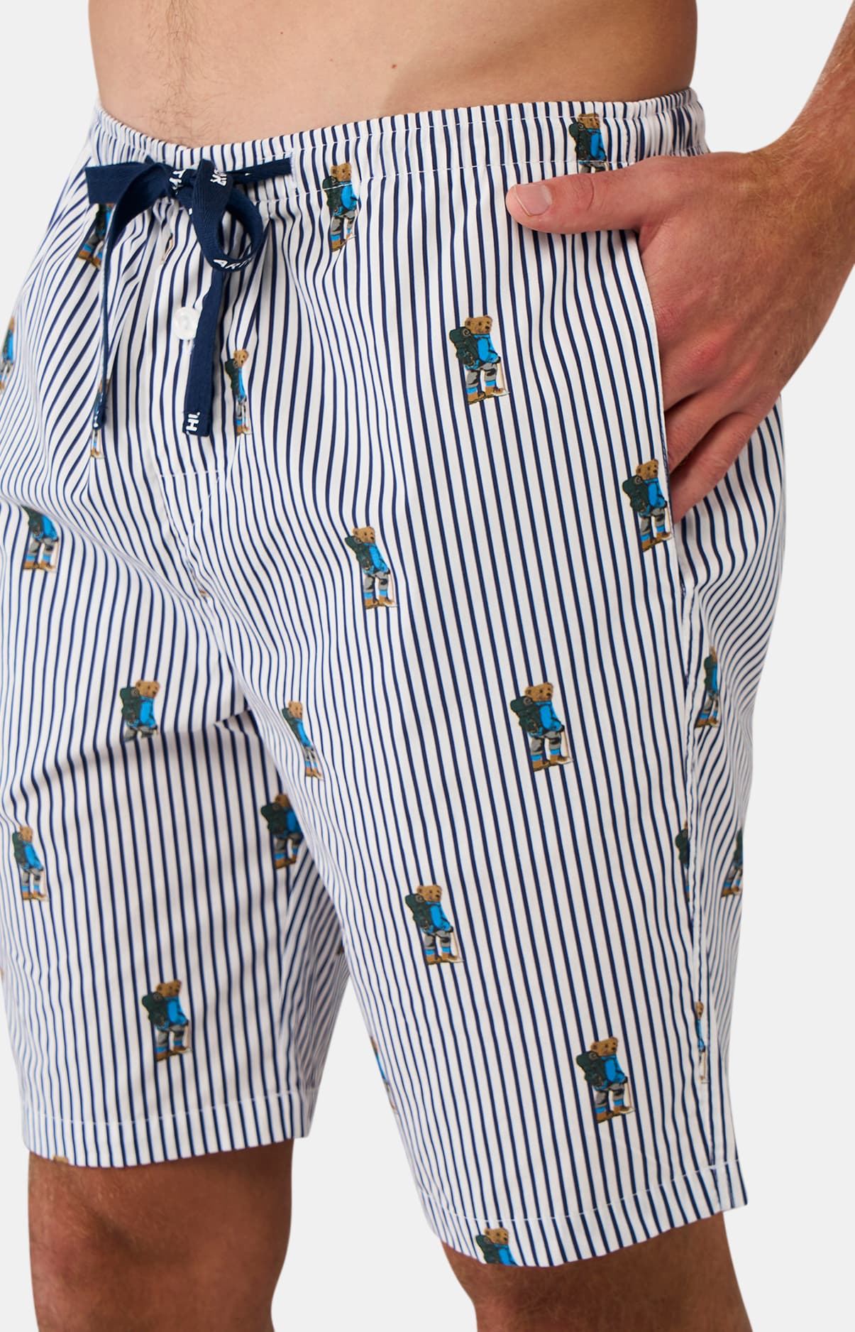 arthur-bob-pyjama-court-randormeur-marine-bio image 2