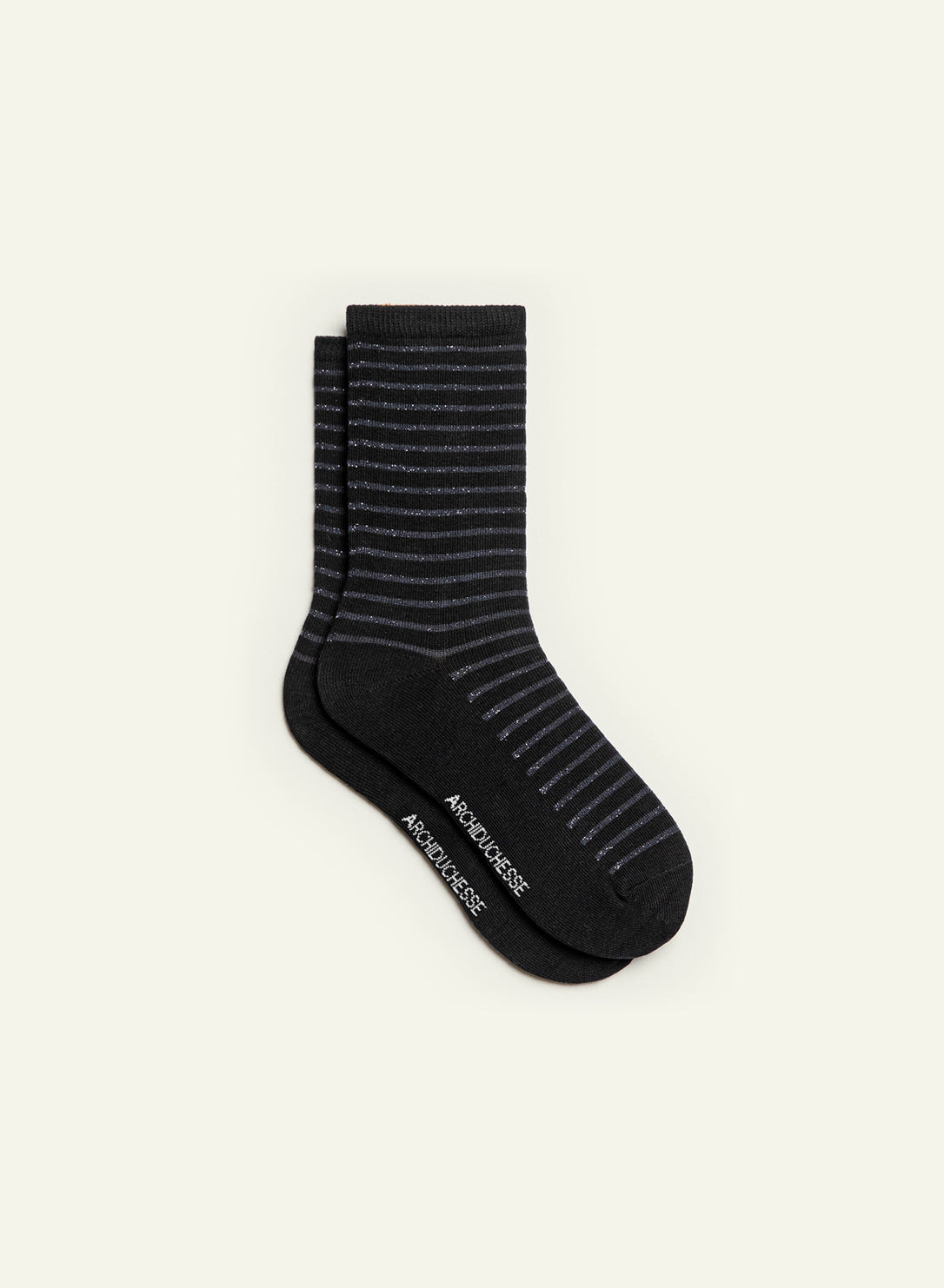 archiduchesse-paillet-e-voie-lact-e-chaussettes-lurex-gris image 2