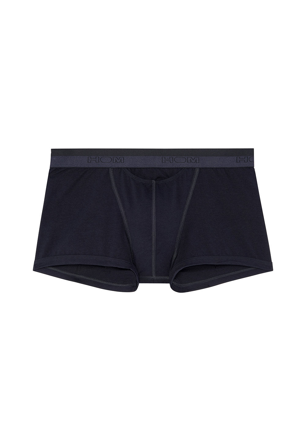 hom-ho1-boxer-homme-modal-coton-bleu-marine image 1