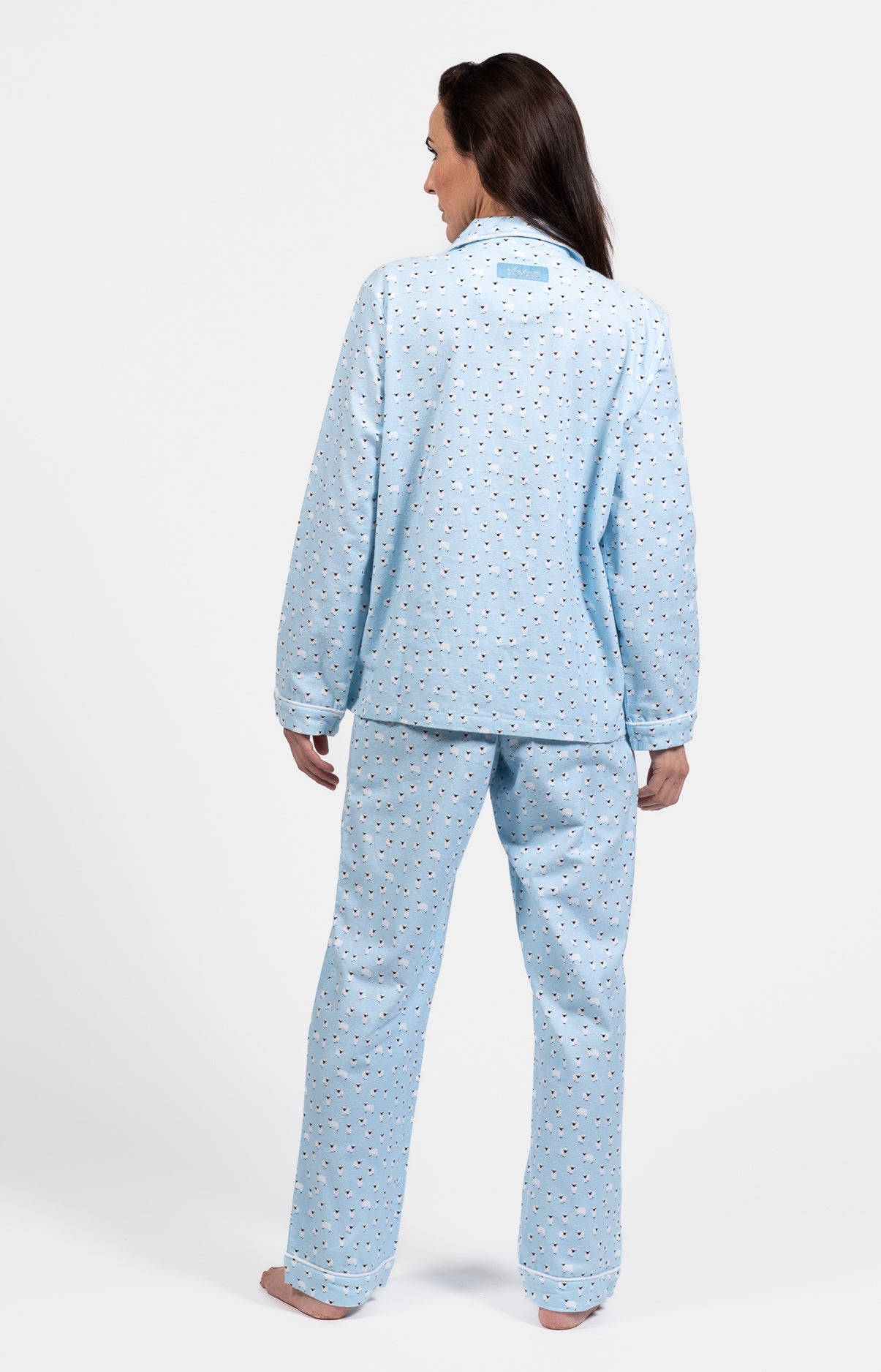 arthur-bob-pyjama-boutonn-mouton-ciel-pilou-manches-longues image 5