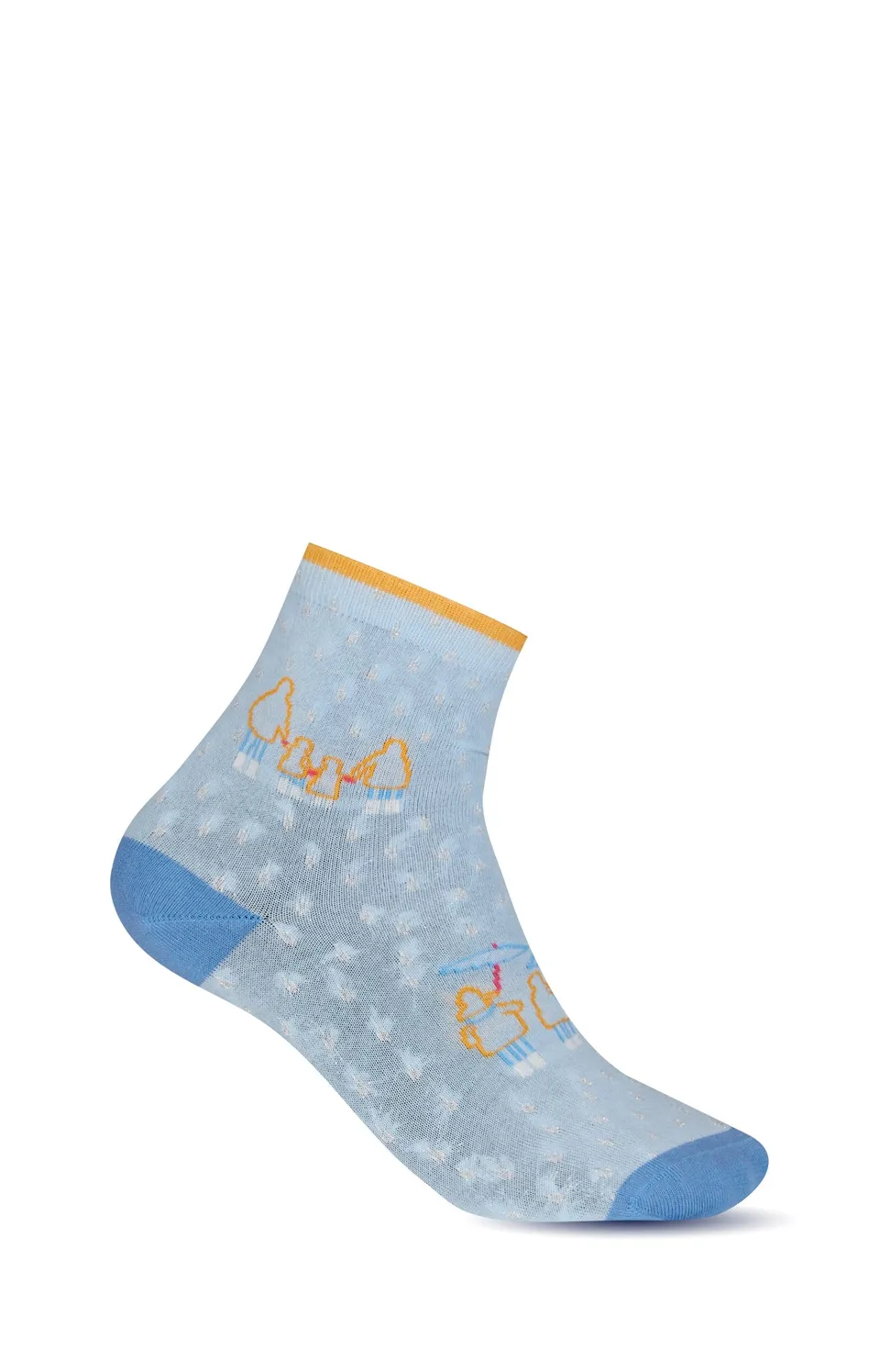 arthur-bob-chaussettes-rain-chaussettes-ciel-36-40-coton image 1
