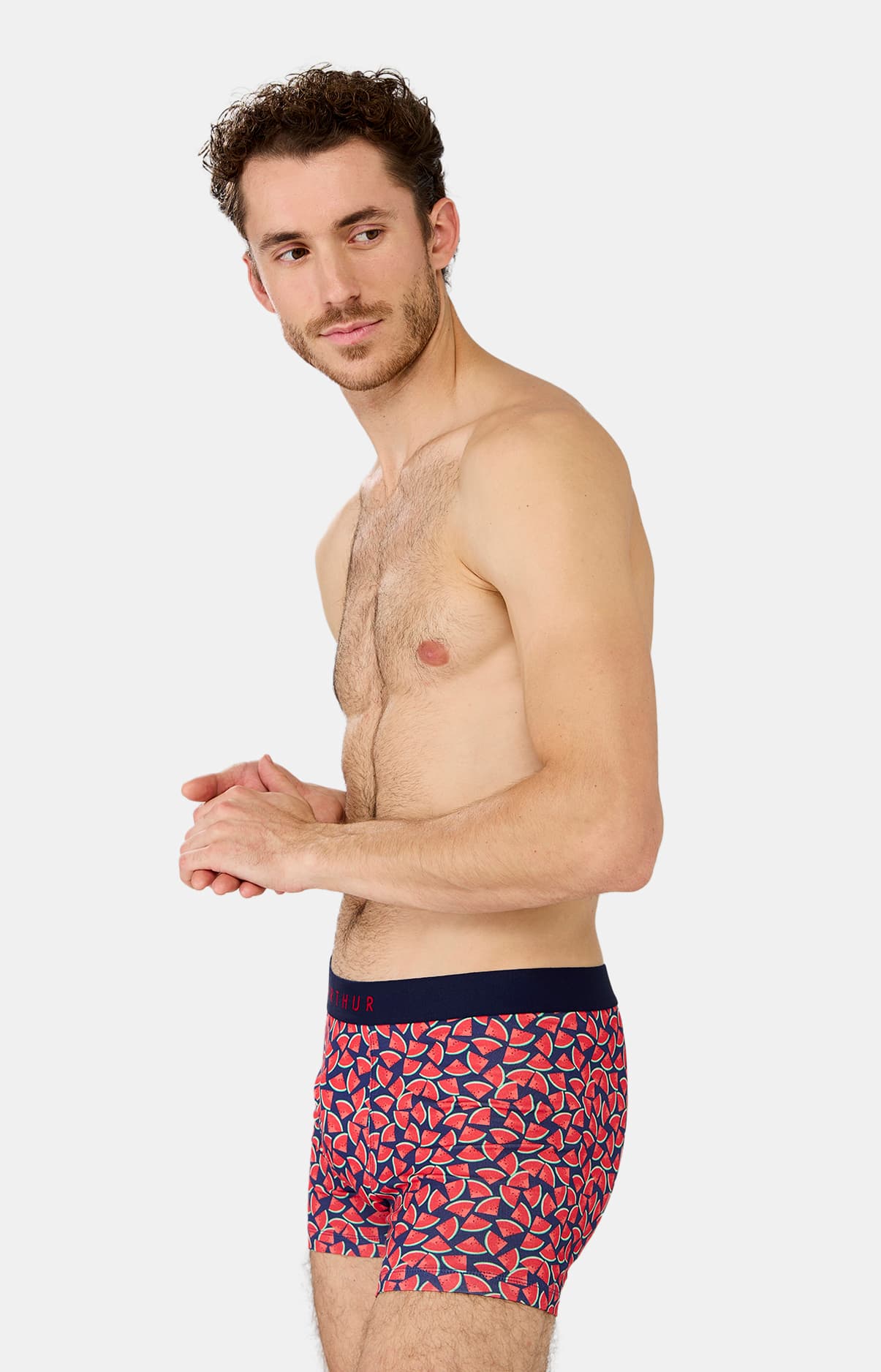 arthur-bob-past-que-boxer-rouge-l-coton-bio image 4