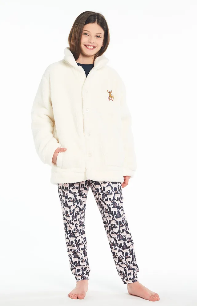 arthur-bob-veste-biche-gilet-fille-ivoire-10-12-chaud image 1