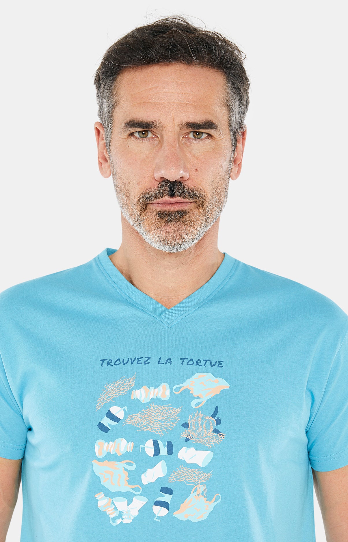 arthur-bob-tortue-pyjashort-coton-orange image 4