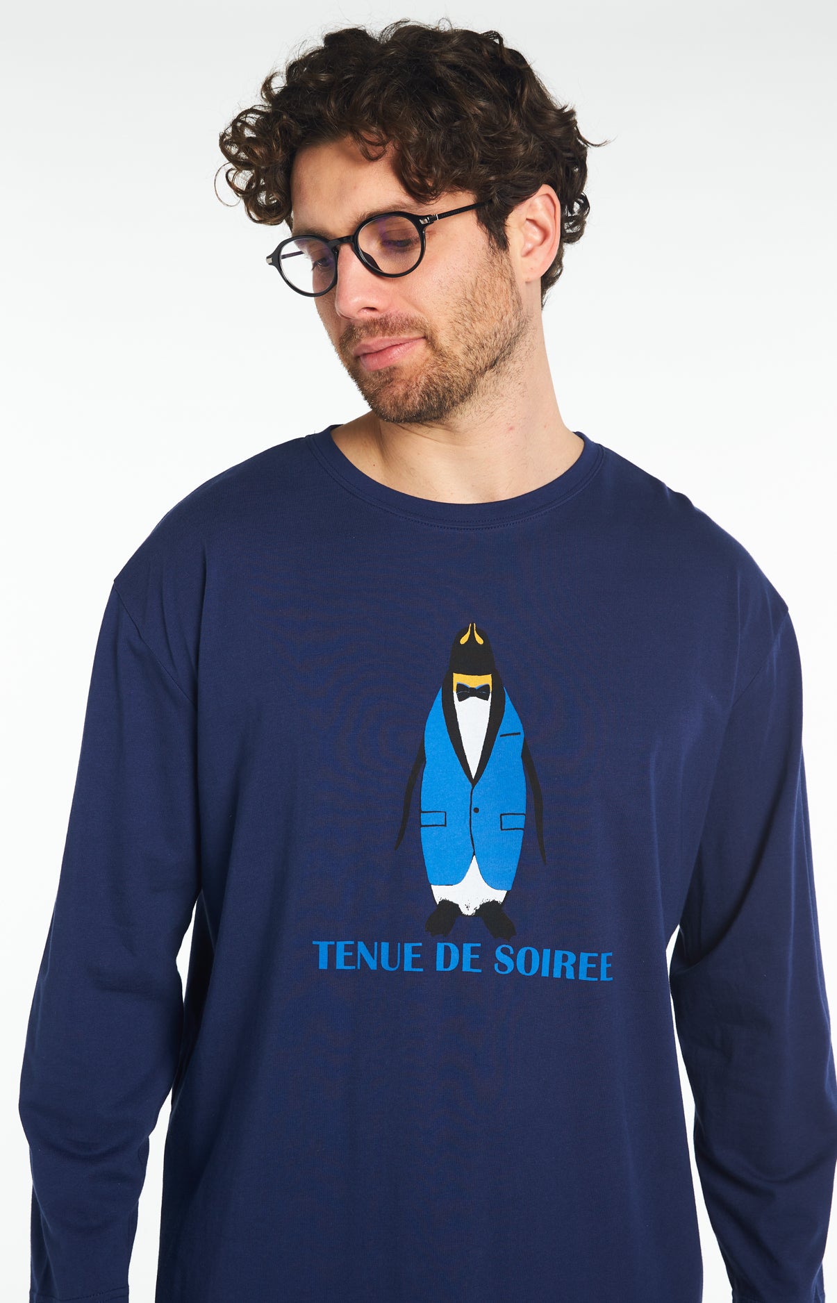 arthur-bob-tenue-de-soir-e-maxi-tee-shirt-marine-tu image 4