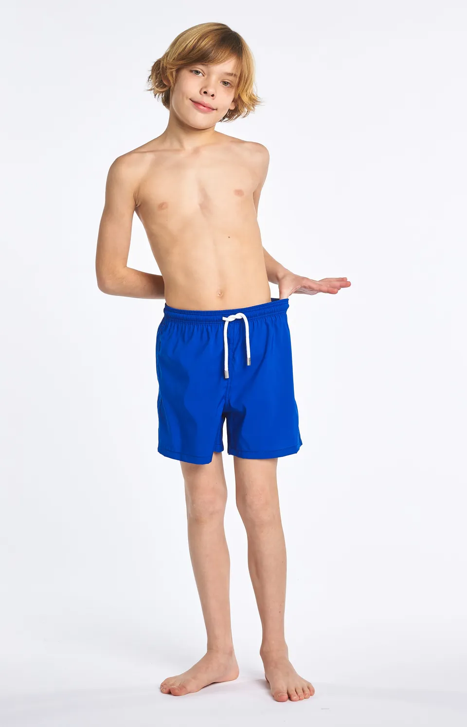 arthur-bob-short-de-bain-polyester-bleu-roi-enfant-4-16a image 1