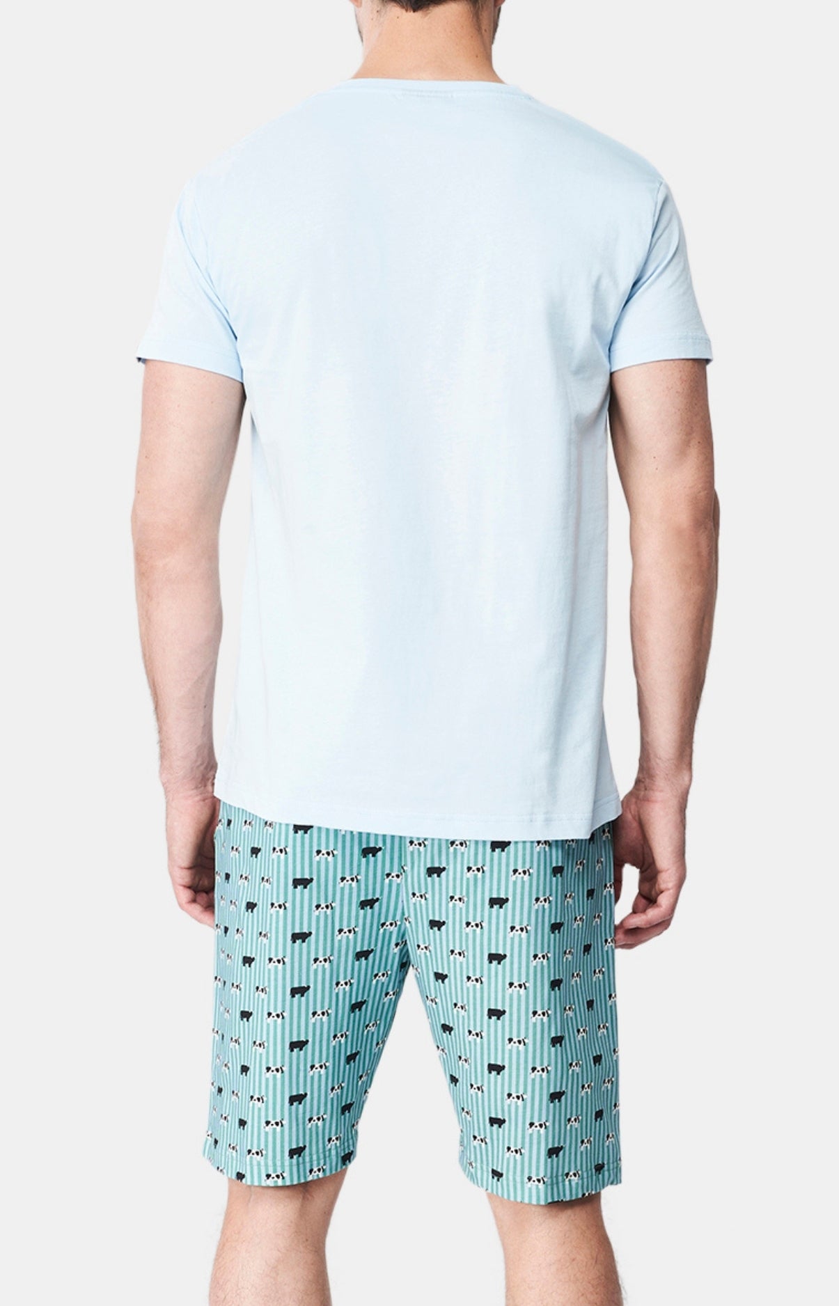 arthur-bob-meeuuh-pyjashort-coton-bio-vert-homme image 6
