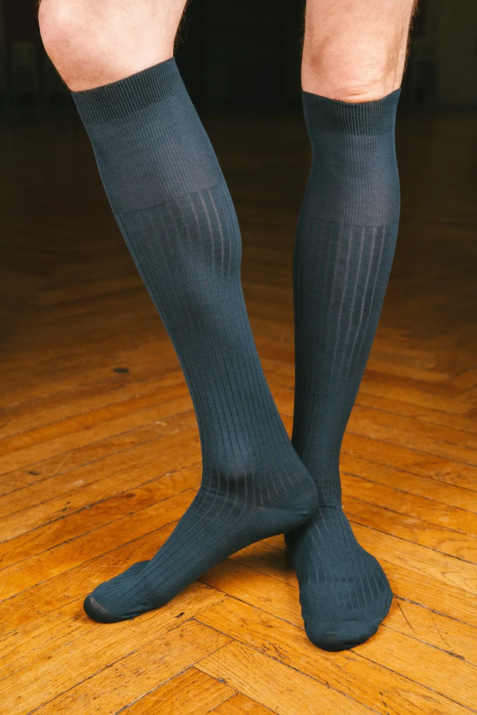 p-trone-chaussettes-c-tel-es-mi-bas-homme-fil-d-cosse-noir image 1