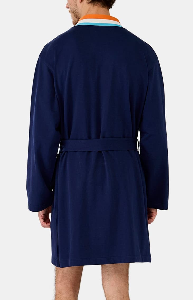 arthur-marine-robe-de-chambre-homme-coton-bio image 6