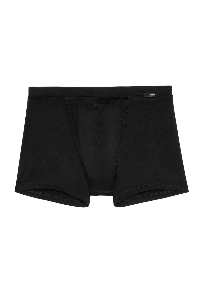 hom-ho1-tencel-boxer-long-homme-noir-lyocell image 1
