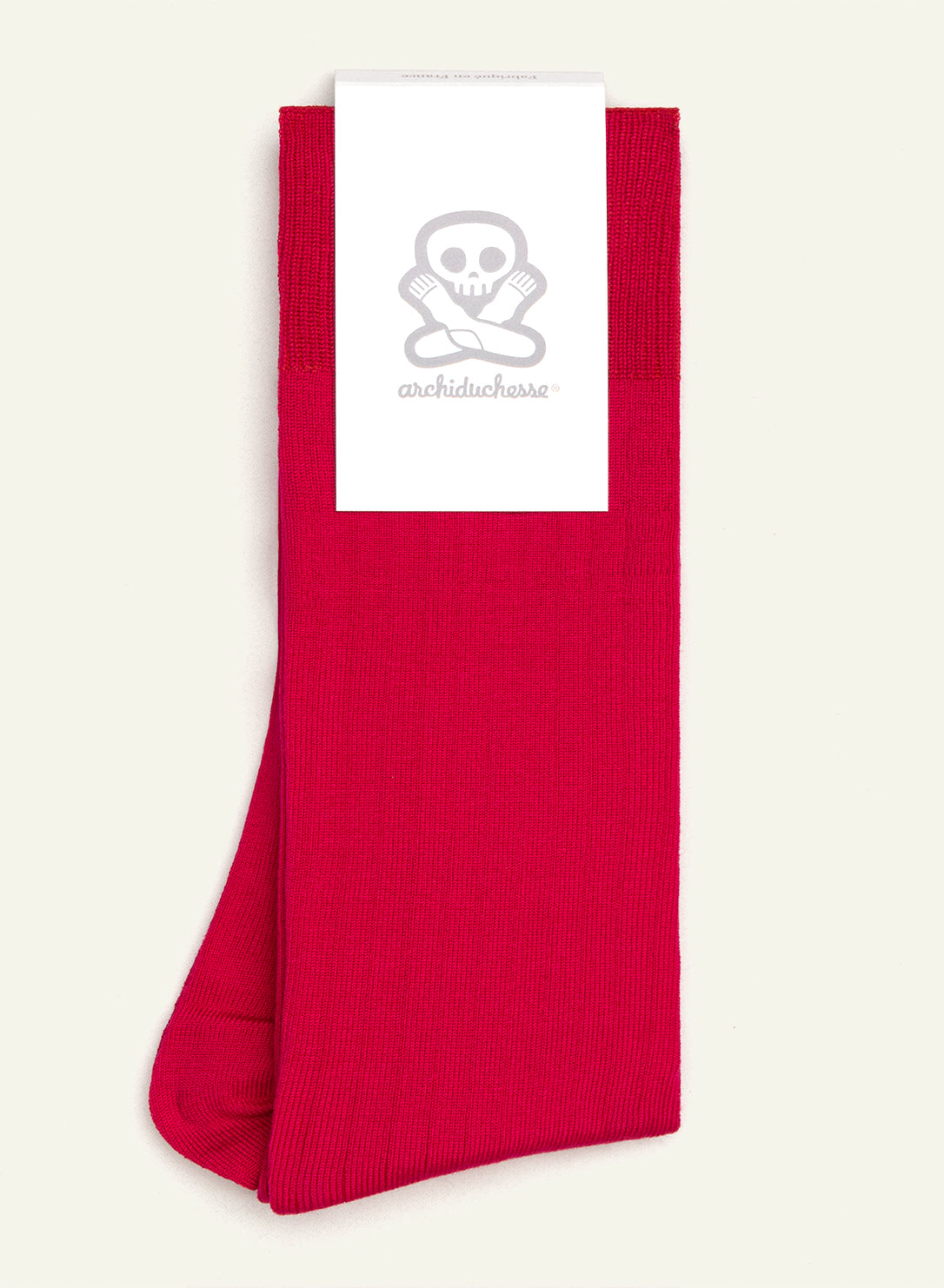 archiduchesse-de-luxe-rose-framboise-chaussettes-fil-d-ecosse image 3