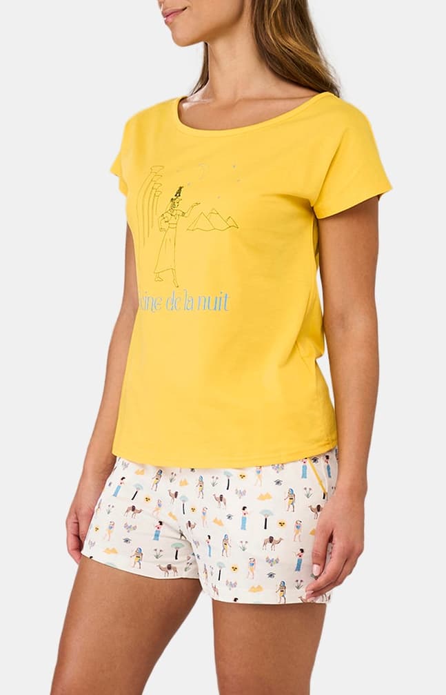 arthur-bob-pyjashort-jersey-coton-cl-op-tre-ivoire-femme image 5