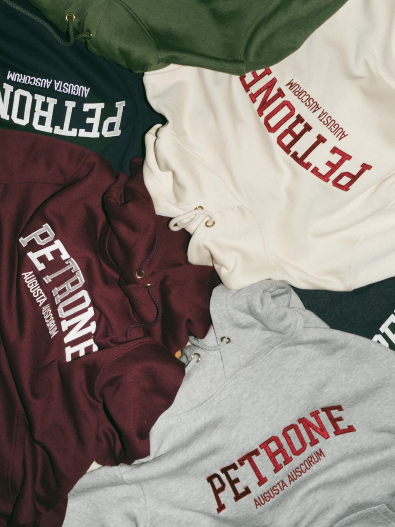 p-trone-hoodie-college-sweat-capuche-bleu-marine image 8