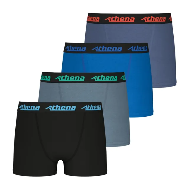 athena-my-petit-prix-lot-4-boxers-gar-on-coton-6-8-ans image 1