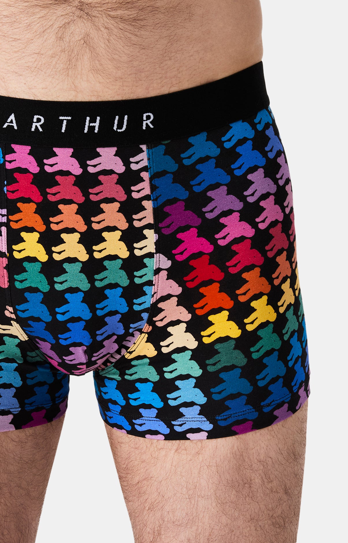 arthur-bob-teddy-bear-boxer-multicolore-coton-bio image 1
