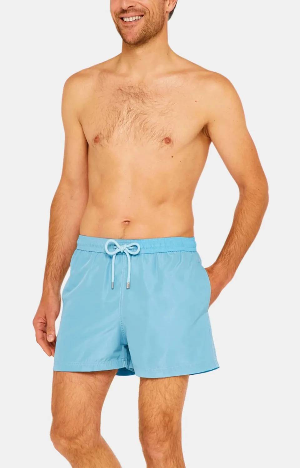 arthur-bob-short-de-bain-homme-p-trole-polyester-recycl image 1