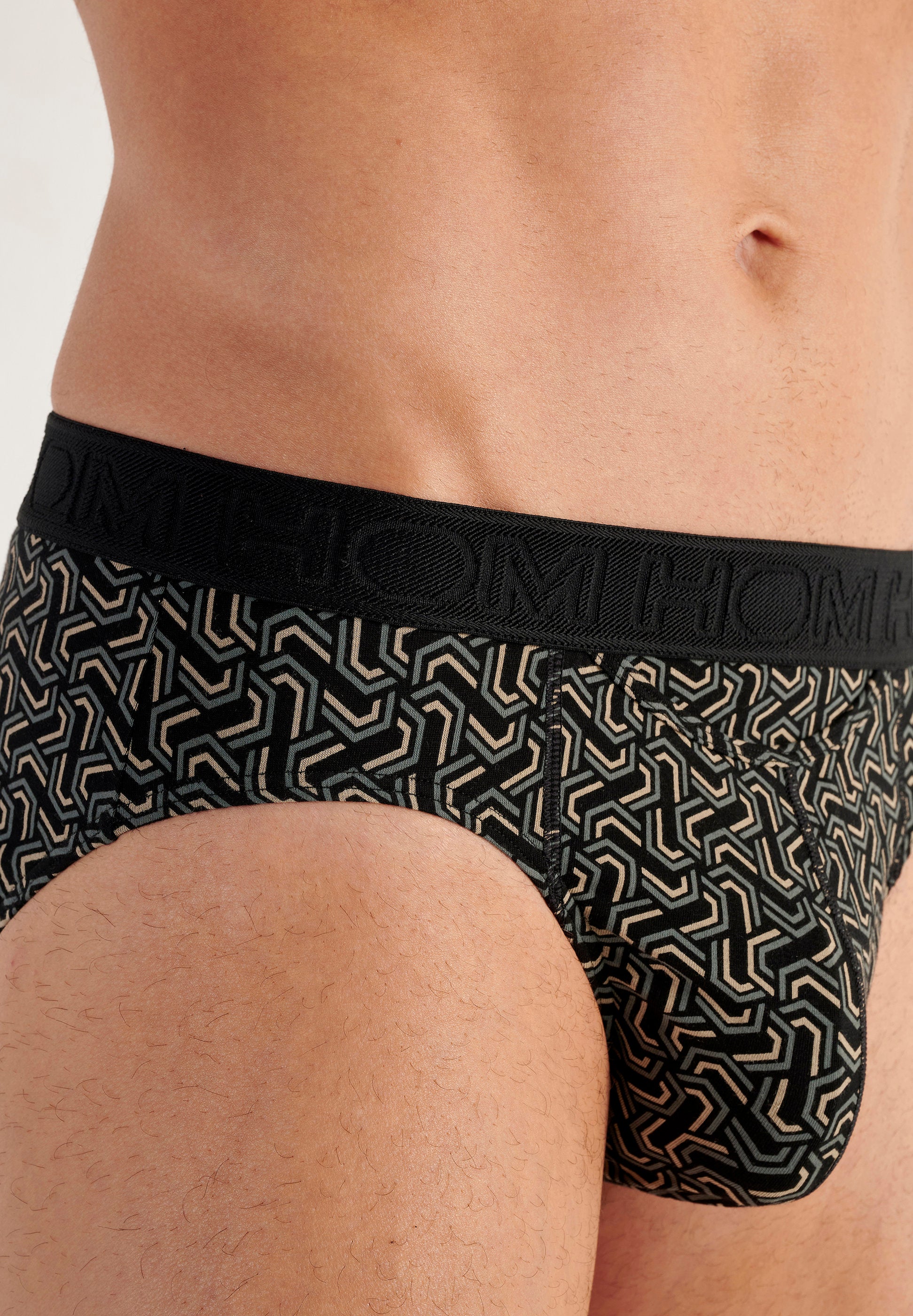 hom-ho1-tom-2-mini-slips-homme-lot-2-noir-coton image 5