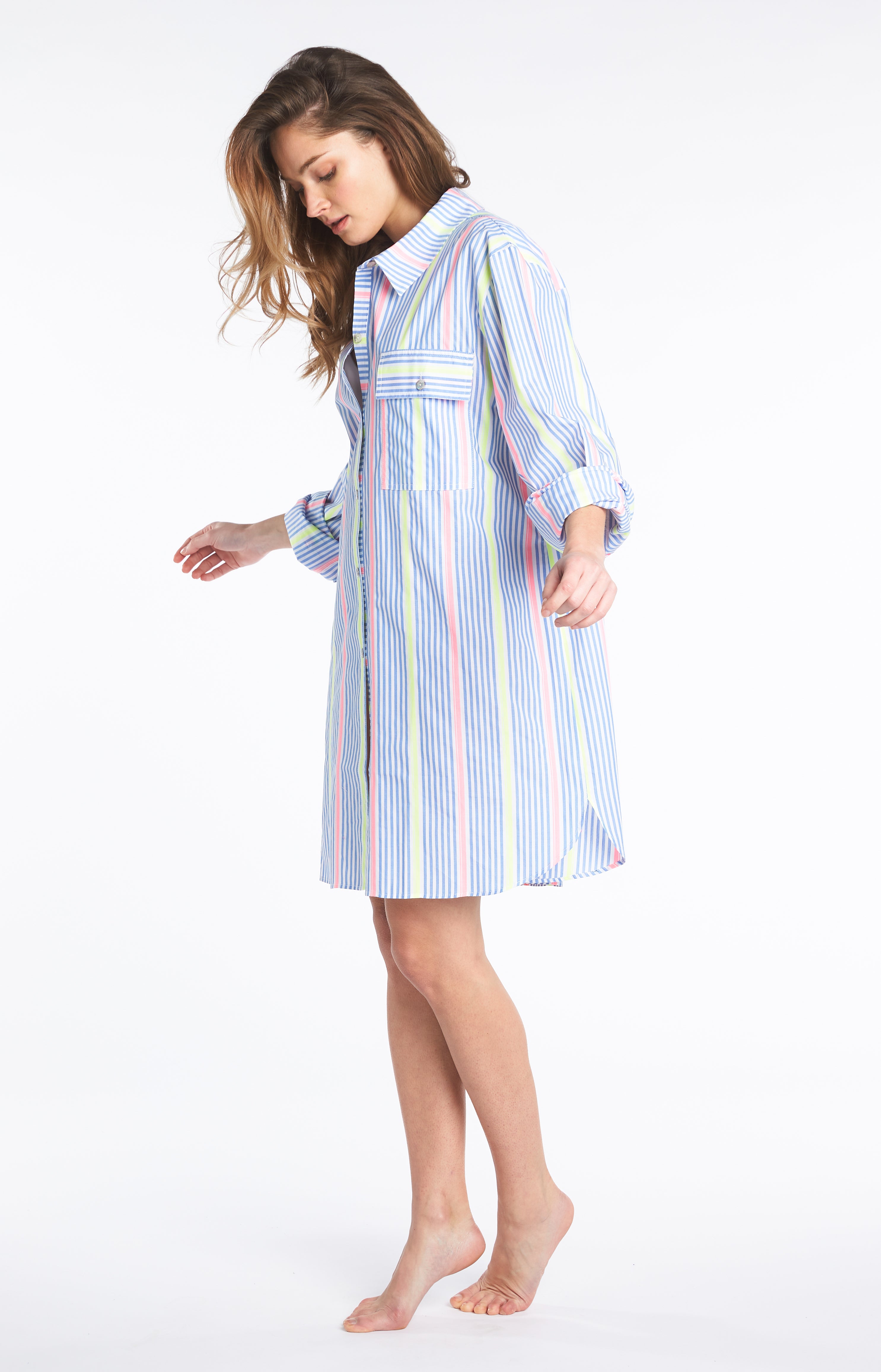 arthur-bob-chemise-grand-p-re-fluo-chemise-de-nuit-multicolore image 5
