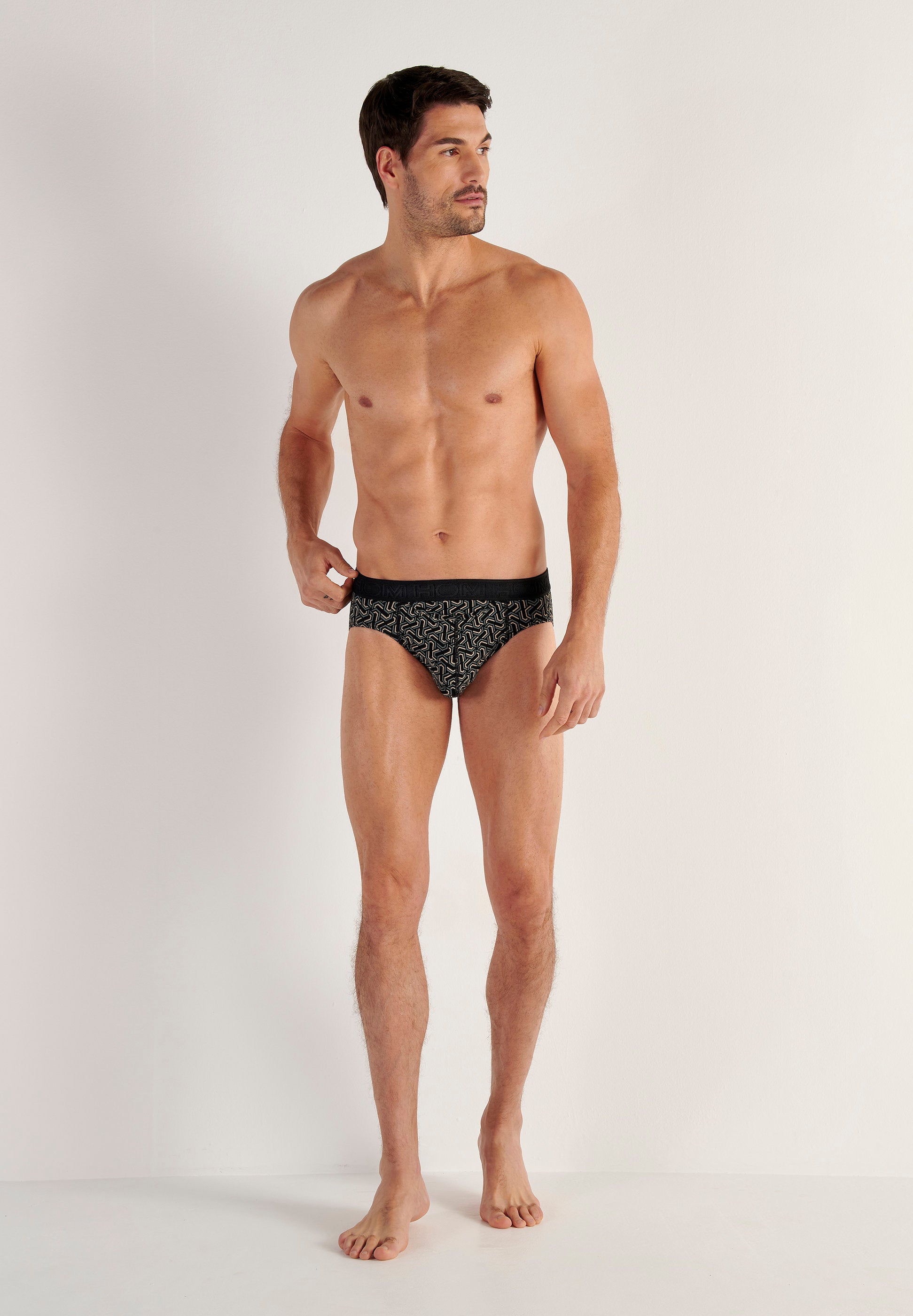 hom-ho1-tom-2-mini-slips-homme-lot-2-noir-coton image 4