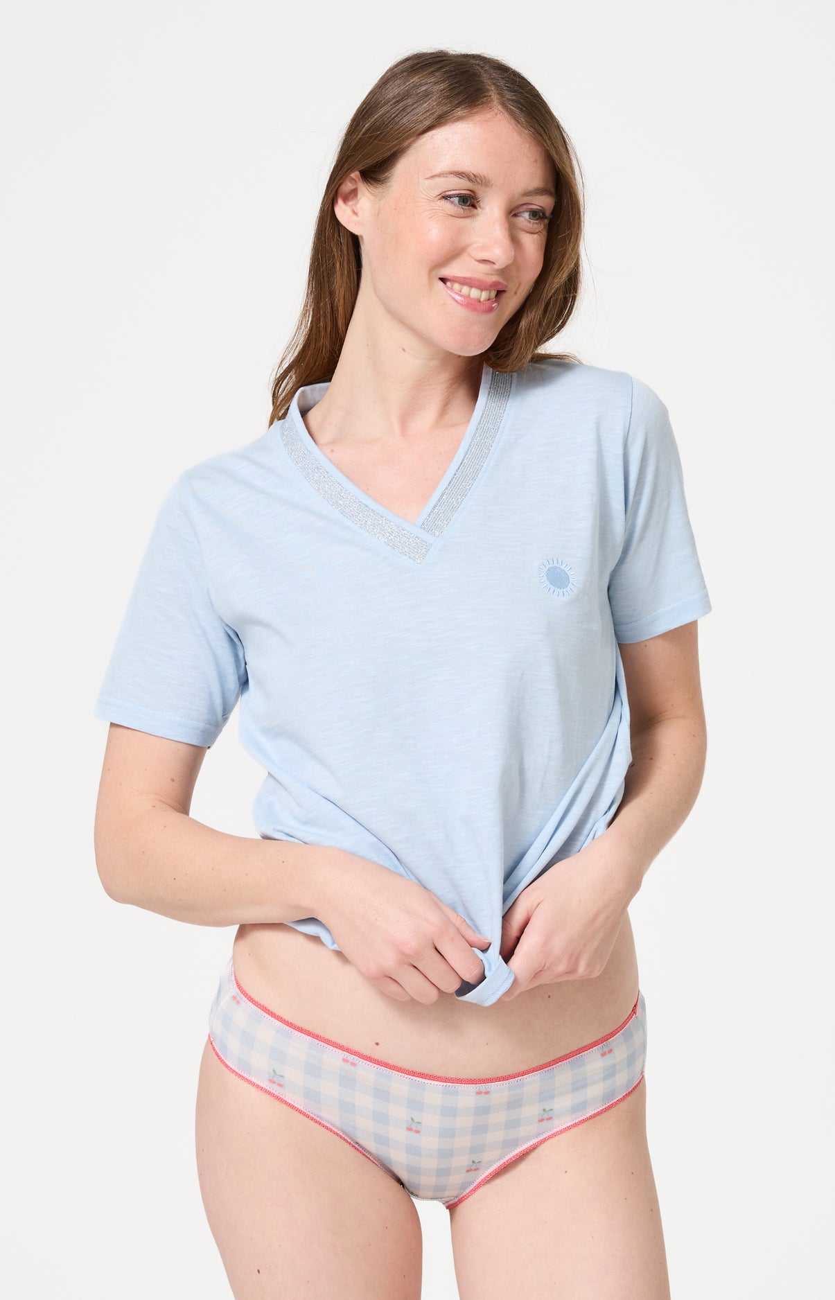 arthur-bob-culotte-cherry-ciel-coton-bio-femme image 1