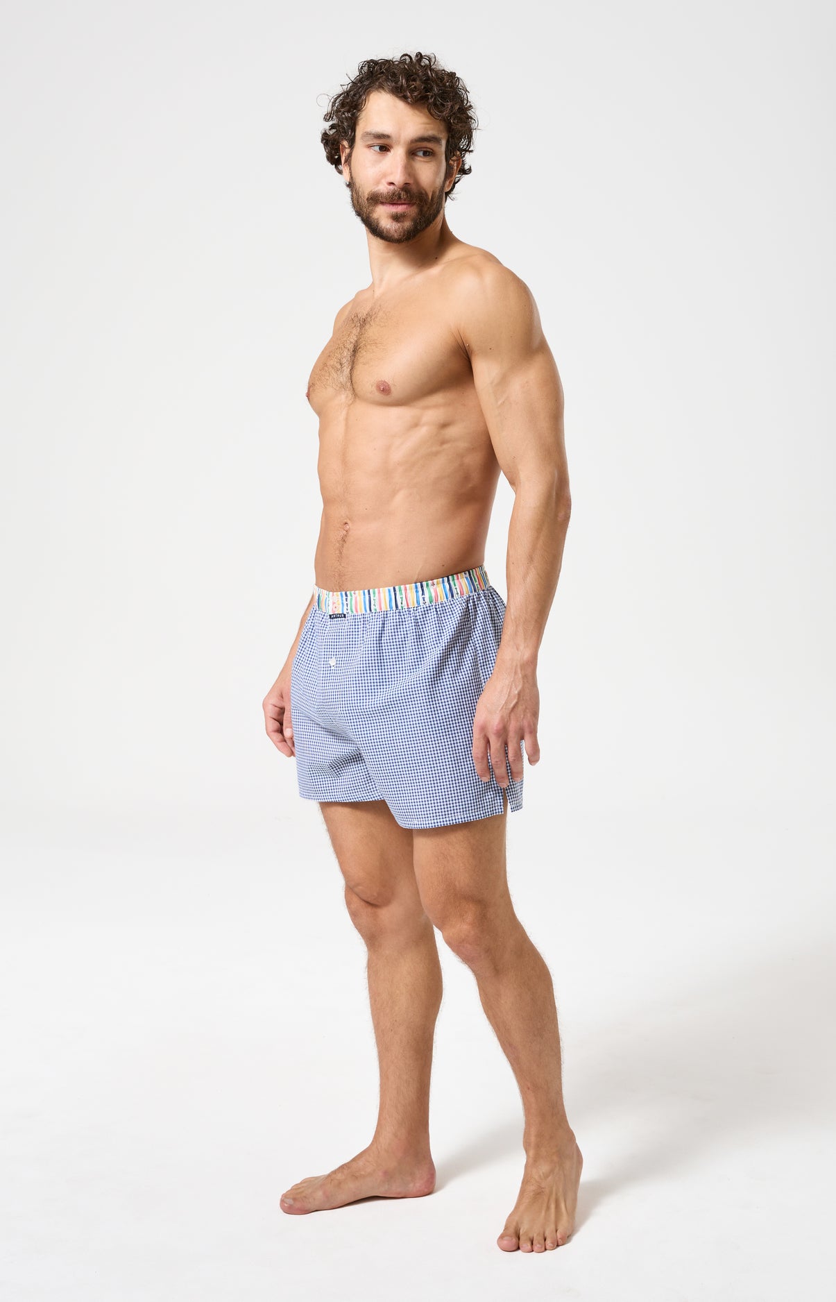 arthur-le-club-cale-on-n-1201-coton-bio-marine-vichy image 4