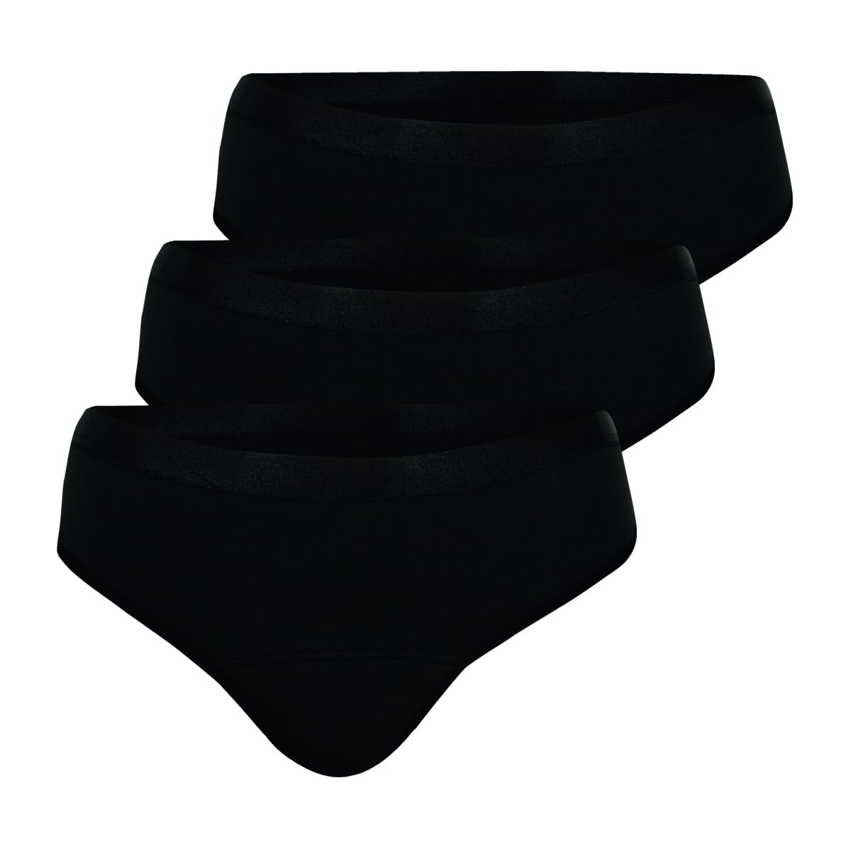 athena-dailyz-lot-3-culottes-menstruelles-noir-xs image 1