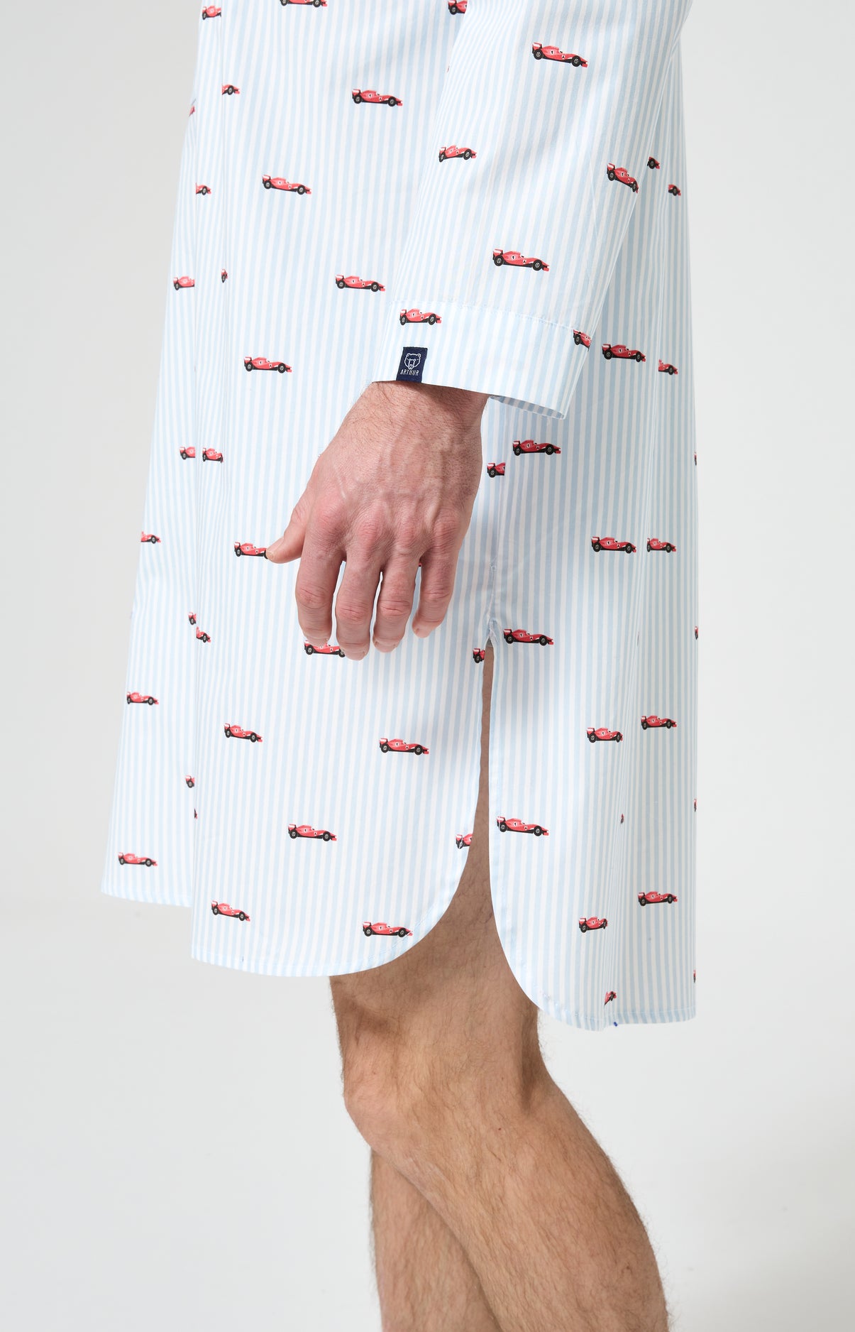 arthur-bob-chemise-de-nuit-grand-prix-ciel-coton-bio image 6